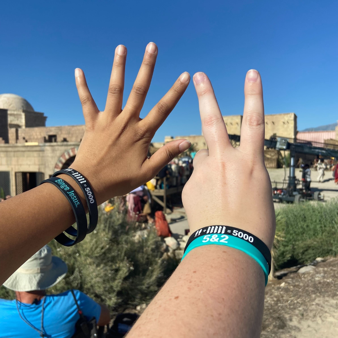 NEW 5 Pack of The Chosen Wristbands 2.0