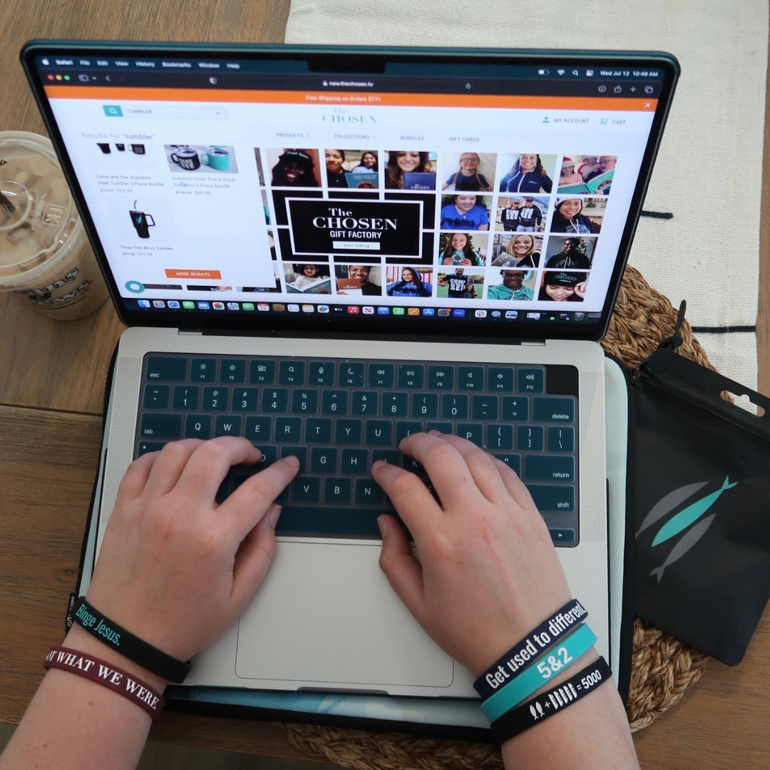 NEW 5 Pack of The Chosen Wristbands 2.0