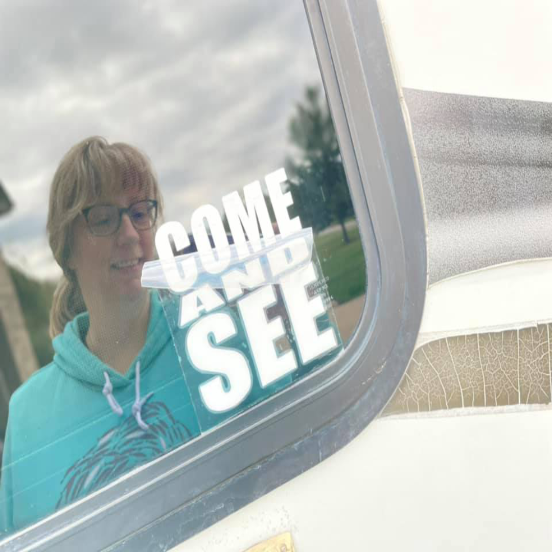 Come and See Stickers - Mirror