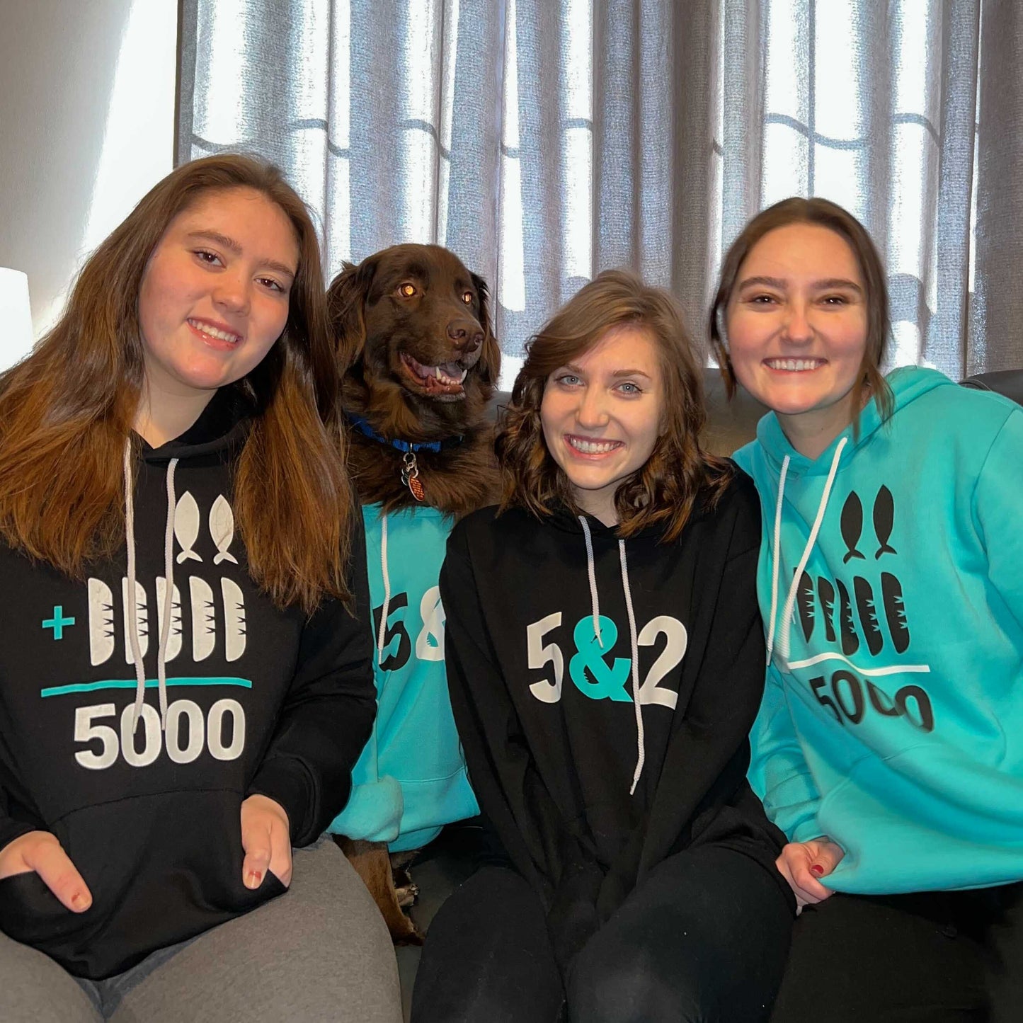 2+5=5000 Hoodie - All