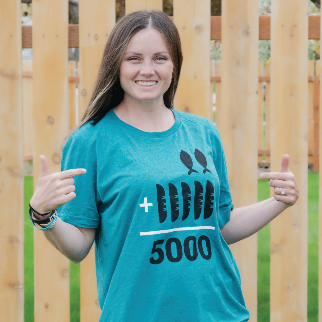 2+5=5000 Adult & Youth T-Shirt