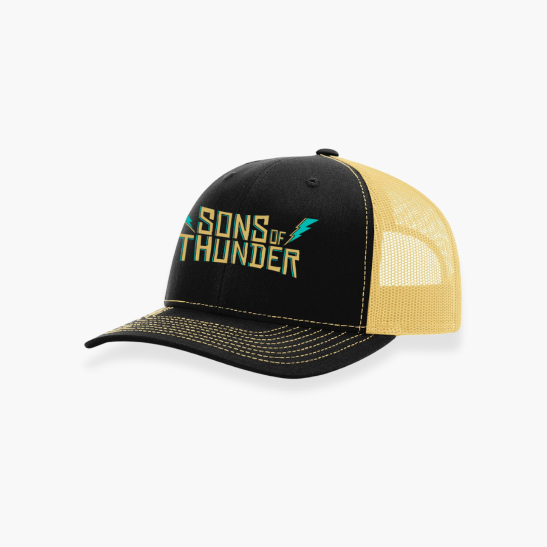 Casquette de camionneur noire Sons of Thunder