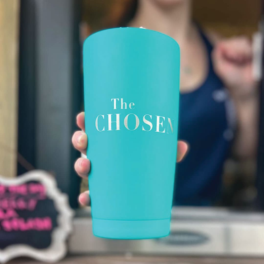 Habituez-vous aux différents verres en acier inoxydable bleu sarcelle de 20 oz