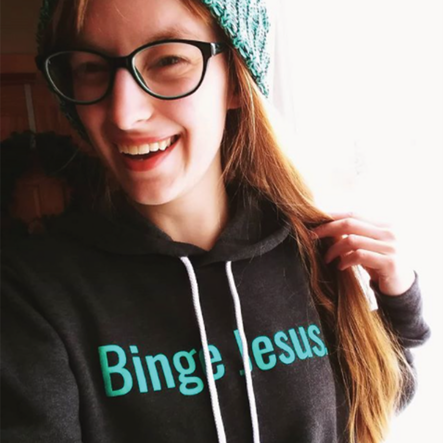Sweat à capuche Binge Jesus Chosen