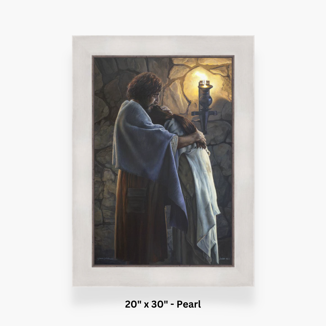You Are Mine Framed Art 20x30 Pearl