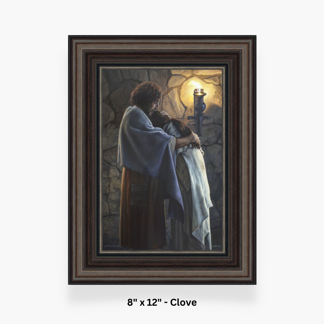 You Are Mine Framed Art 8x12 Clove