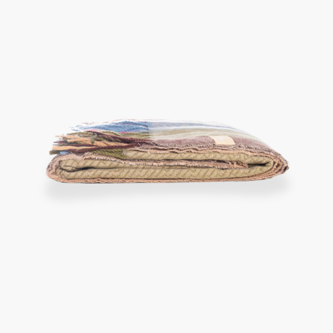 La couverture multicolore choisie