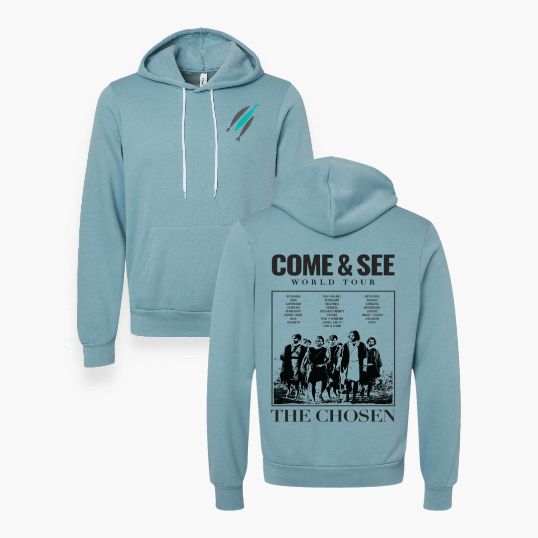 Unfiltered: "Come & See World Tour" Hoodie - Stonewash Denim - 7 oz
